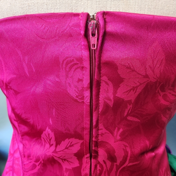 Pantagis 80s Formal Barbiecore Dress - Picture 7 of 8